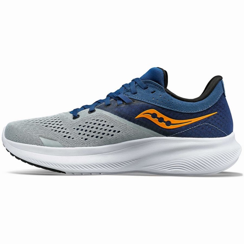 Grey / Navy Saucony Ride 16 Men's Running Shoes | Philippines S24607-M16