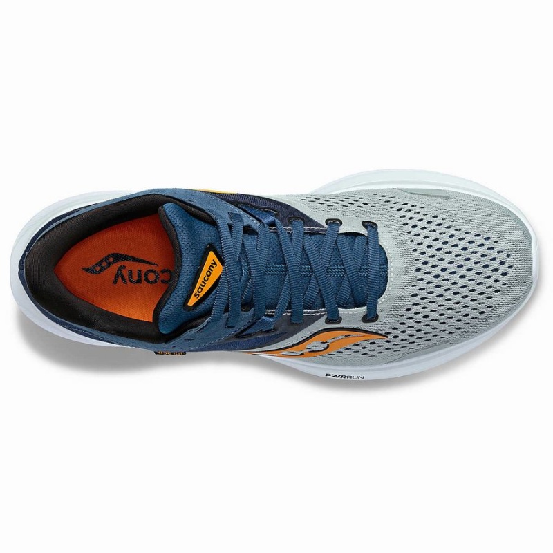 Grey / Navy Saucony Ride 16 Men's Running Shoes | Philippines S24607-M16