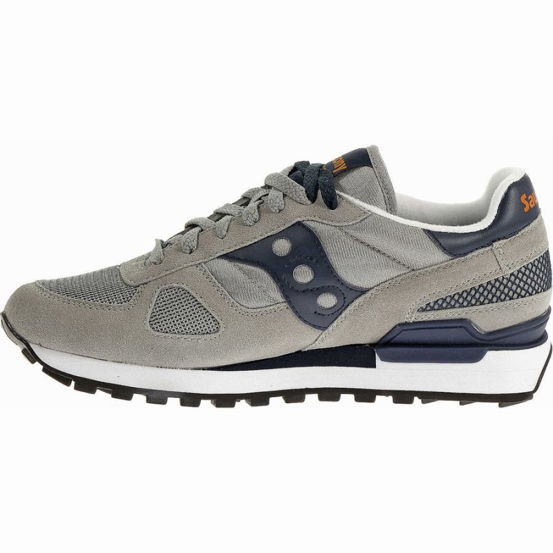 Grey / Navy Saucony Shadow Original Men's Sneakers | Philippines S39748-L54