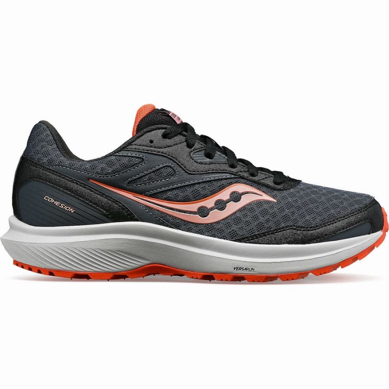 Grey / Orange Saucony Cohesion TR16 Women\'s Trail Running Shoes | Philippines S01645-P78