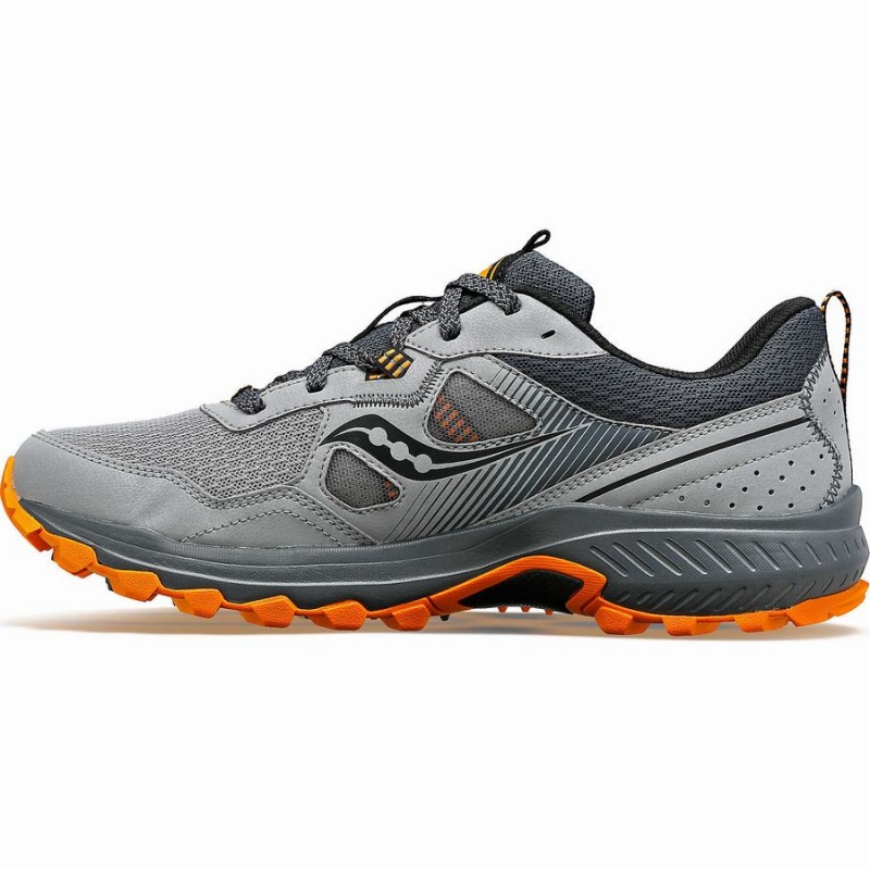 Grey / Orange Saucony Excursion TR16 Men's Trail Running Shoes | Philippines S75319-P81