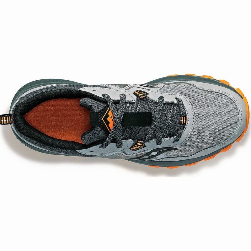 Grey / Orange Saucony Excursion TR16 Men's Trail Running Shoes | Philippines S75319-P81