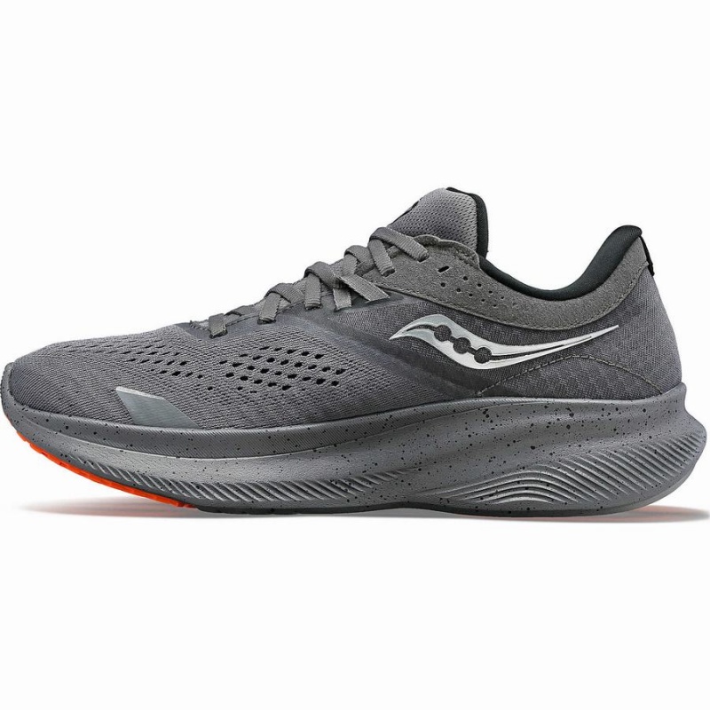 Grey / Orange Saucony Ride 16 Women's Running Shoes | Philippines S15380-U56