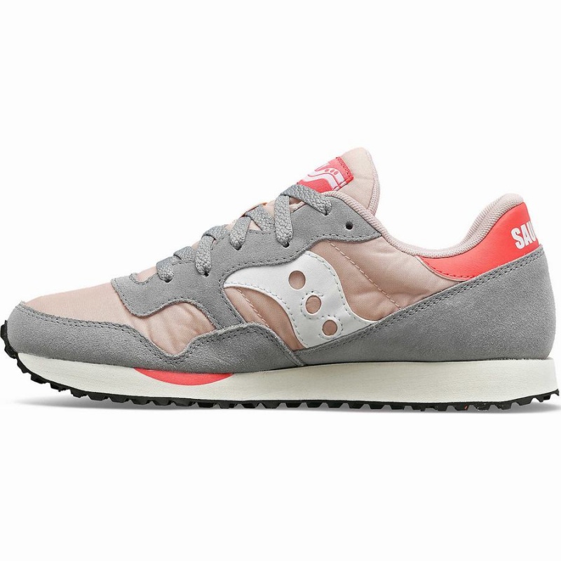 Grey / Pink Saucony DXN Trainer Women's Sneakers | Philippines S51793-F34