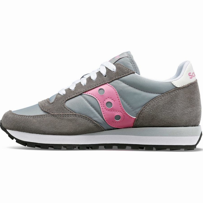 Grey / Pink Saucony Jazz Original Women's Sneakers | Philippines S50327-N38