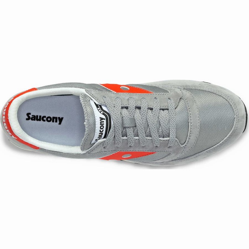 Grey / Red Saucony Jazz 81 Men's Sneakers | Philippines S05648-H51