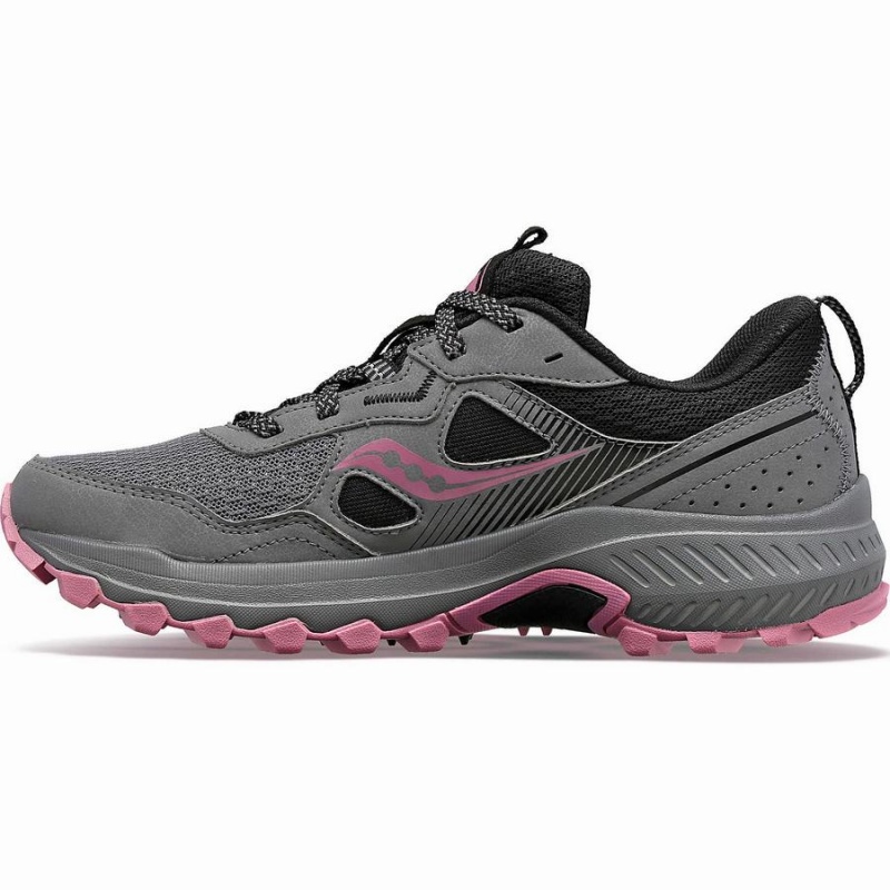 Grey / Rose Saucony Excursion TR16 Women's Trail Running Shoes | Philippines S93816-M07