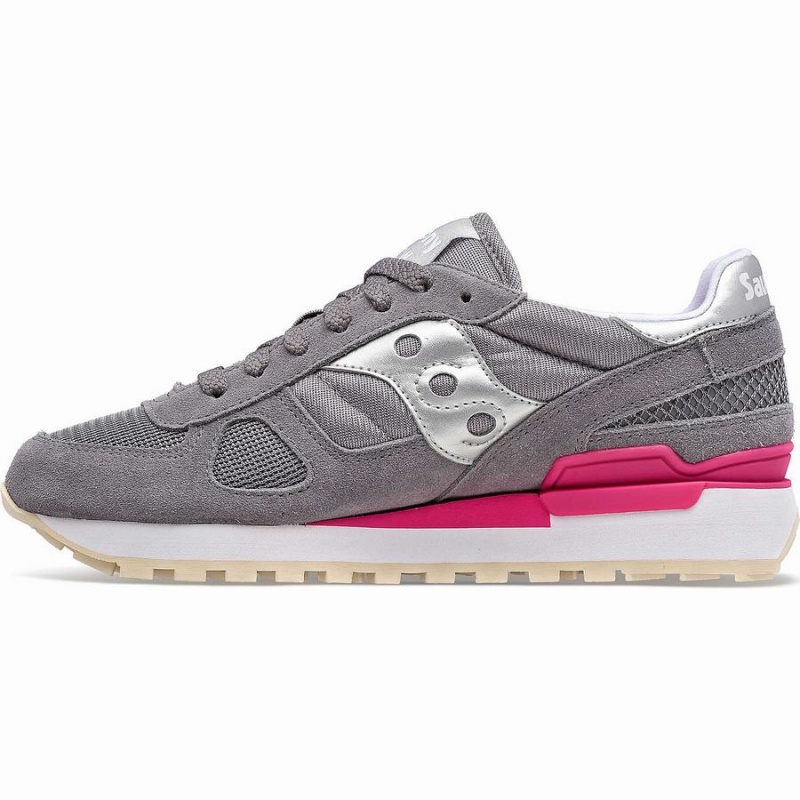 Grey / Silver Saucony Shadow Original Women's Sneakers | Philippines S76981-N72