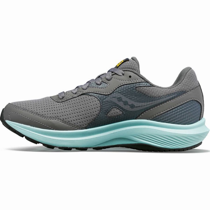 Grey / Turquoise Saucony Cohesion 16 Women's Walking Shoes | Philippines S04965-G07