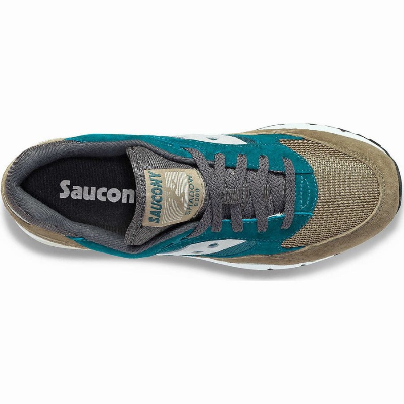 Grey / Turquoise Saucony Shadow 6000 Women's Sneakers | Philippines S79851-W58