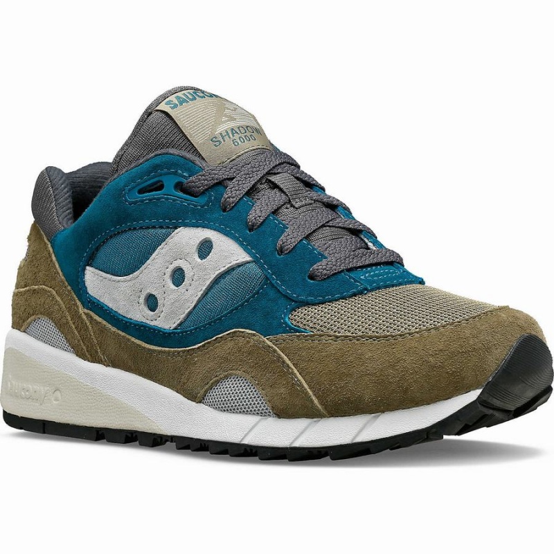 Grey / Turquoise Saucony Shadow 6000 Women's Sneakers | Philippines S79851-W58