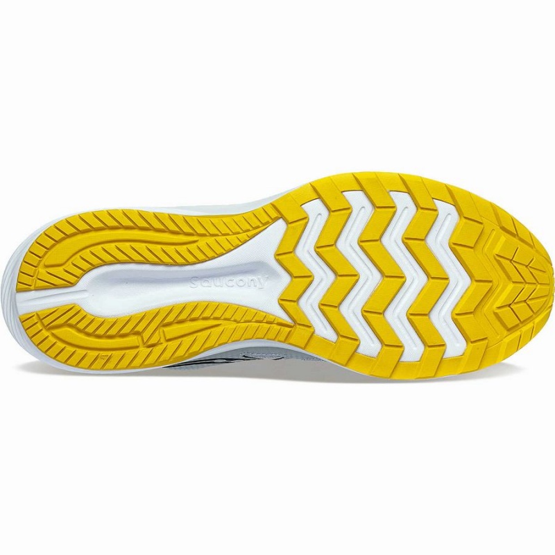 Grey / Yellow Saucony Cohesion 16 Men's Walking Shoes | Philippines S09751-U10