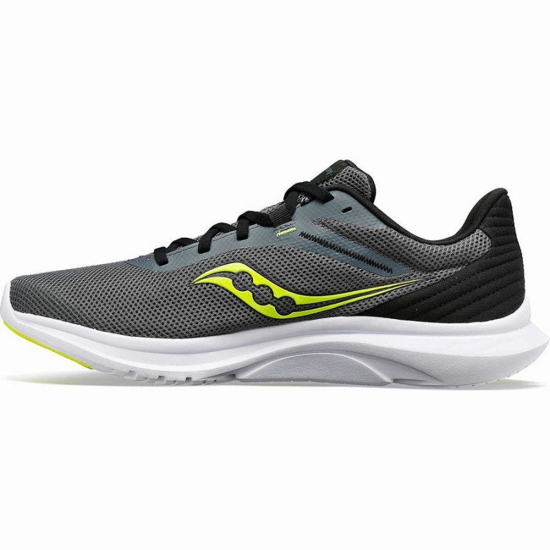 Grey / Yellow Saucony Convergence Men's Walking Shoes | Philippines S98301-Q19