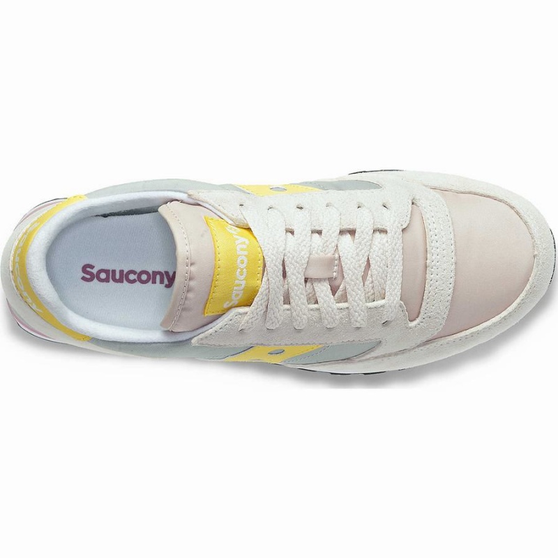 Grey / Yellow Saucony Jazz Triple Women's Sneakers | Philippines S69308-Y64