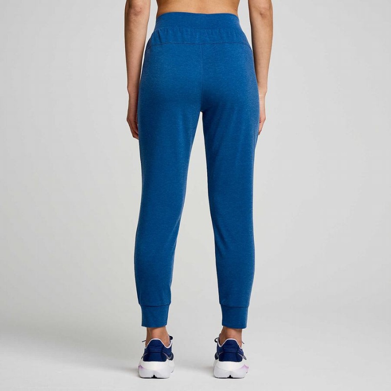 Indigo Saucony Boston Women's Pants | Philippines S84935-B61