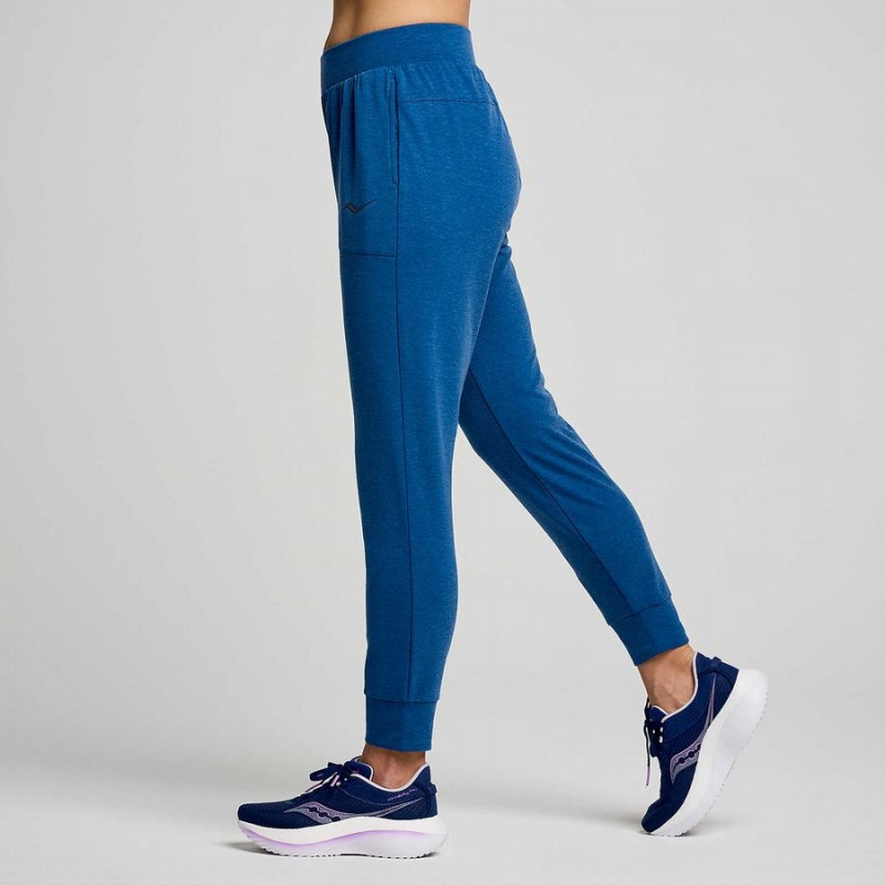 Indigo Saucony Boston Women's Pants | Philippines S84935-B61