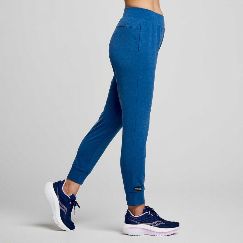 Indigo Saucony Boston Women's Pants | Philippines S84935-B61