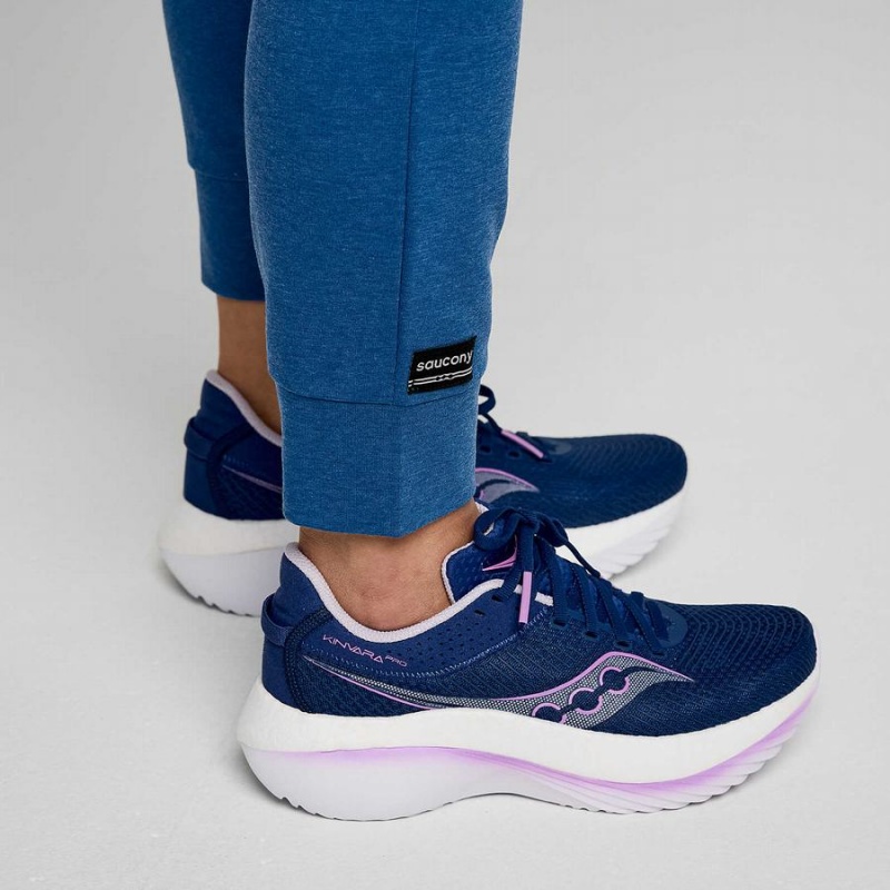 Indigo Saucony Boston Women's Pants | Philippines S84935-B61