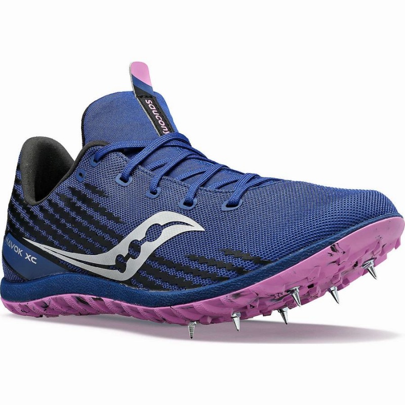 Indigo Saucony Havok XC 3 Spike Women's Track Spikes | Philippines S12758-M10