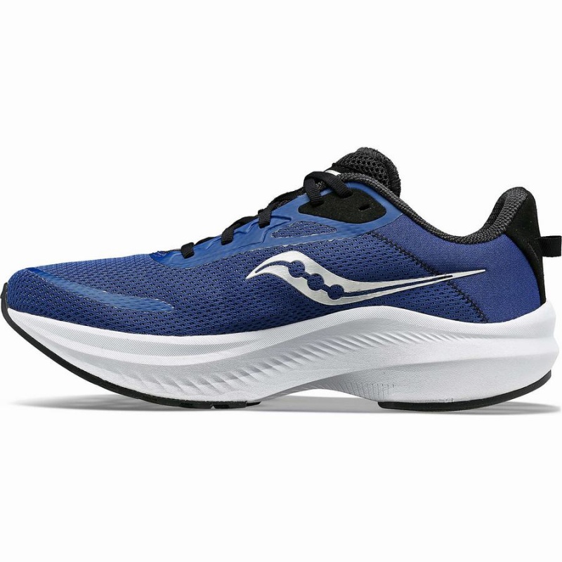 Indigo / Black Saucony Axon 3 Men's Running Shoes | Philippines S26439-K07