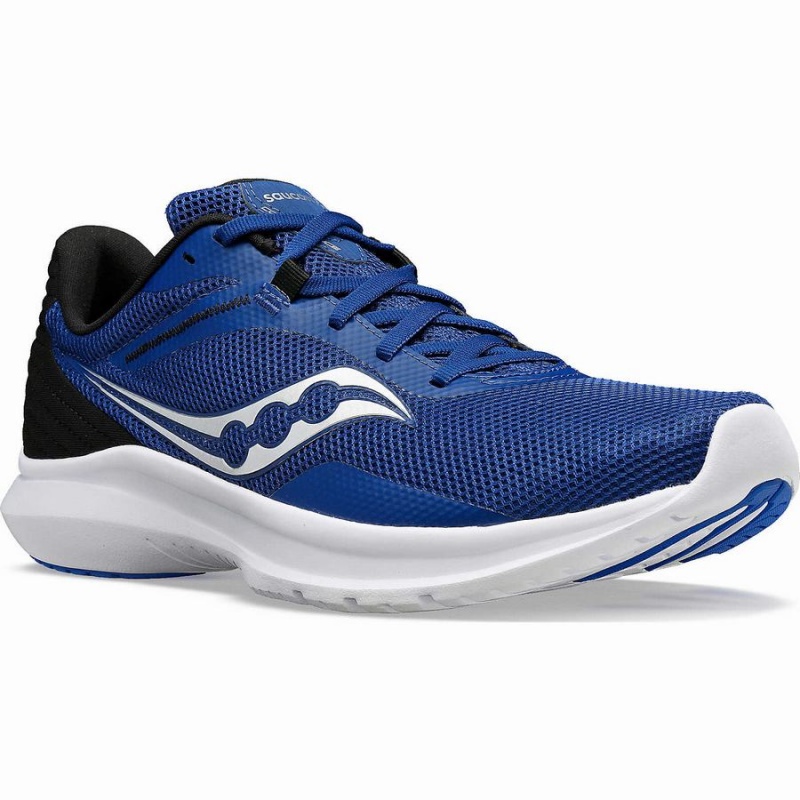 Indigo / Black Saucony Convergence Men's Running Shoes | Philippines S90376-M05