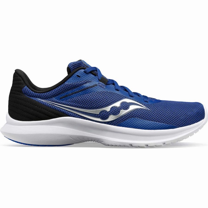 Indigo / Black Saucony Convergence Men\'s Running Shoes | Philippines S90376-M05