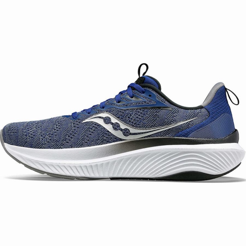 Indigo / Black Saucony Echelon 9 Wide Men's Running Shoes | Philippines S29807-B37