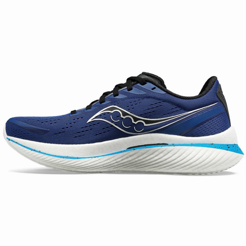 Indigo / Black Saucony Endorphin Speed 3 Men's Running Shoes | Philippines S65987-T60