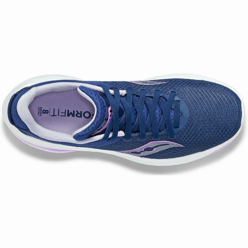 Indigo / Purple Saucony Kinvara Pro Women's Running Shoes | Philippines S84103-A58