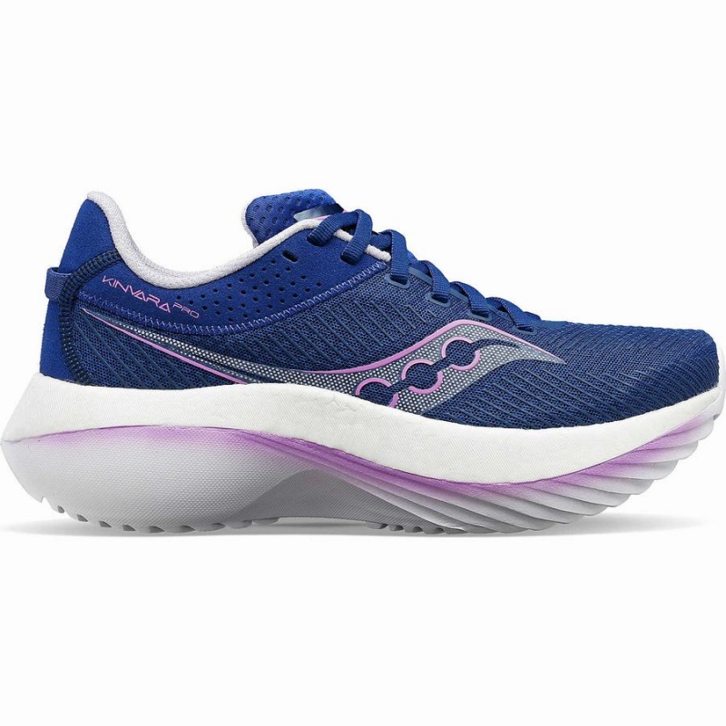 Indigo / Purple Saucony Kinvara Pro Women\'s Running Shoes | Philippines S84103-A58