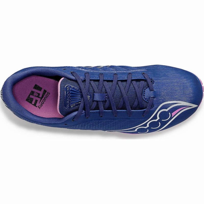 Indigo / Purple Saucony Spitfire 5 Women's Track Spikes | Philippines S06179-J12