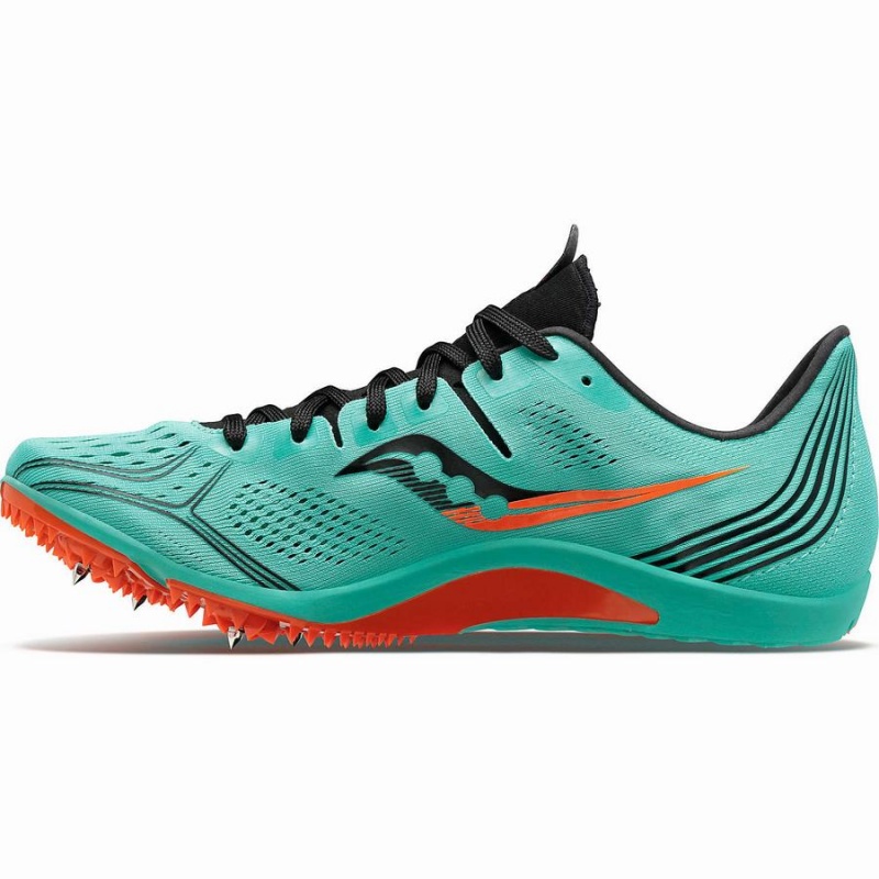 Mint / Black Saucony Endorphin 3 Spike Men's Track Spikes | Philippines S64238-T71