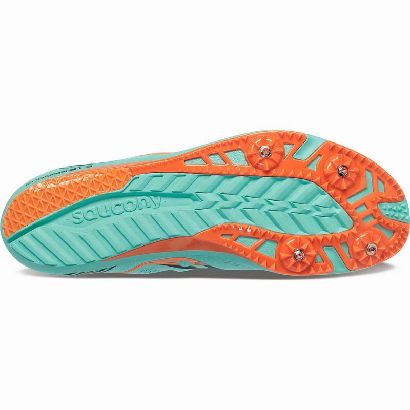 Mint / Black Saucony Endorphin 3 Spike Women's Track Spikes | Philippines S32457-Q46