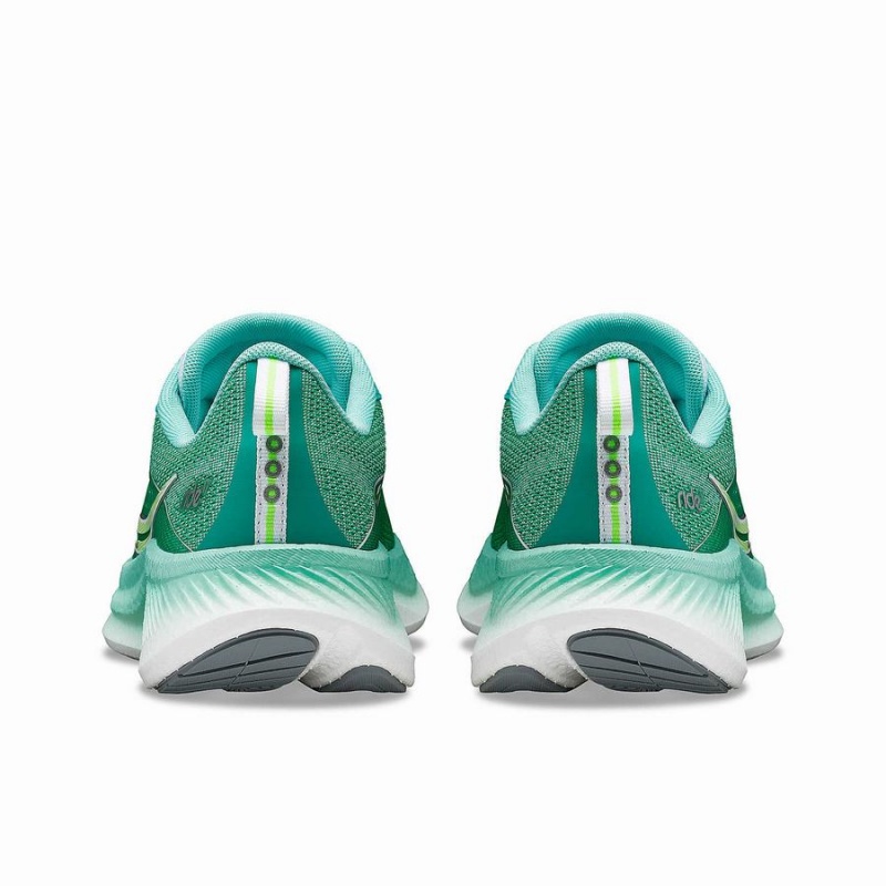 Mint / White Saucony Ride 17 Women's Running Shoes | Philippines S10724-J23