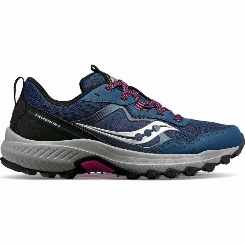 Navy Saucony Excursion TR16 Women\'s Trail Running Shoes | Philippines S95283-X25