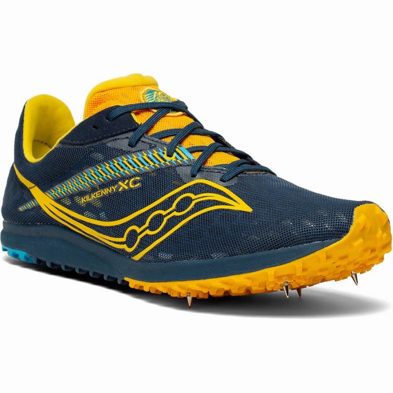 Navy Saucony Kilkenny XC9 Spike Men's Track Spikes | Philippines S71548-A17