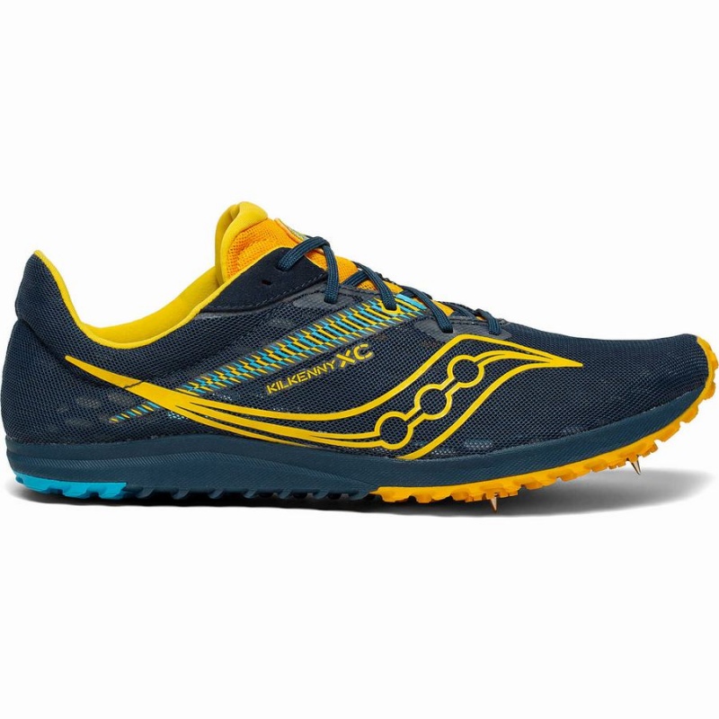 Navy Saucony Kilkenny XC9 Spike Men\'s Track Spikes | Philippines S71548-A17