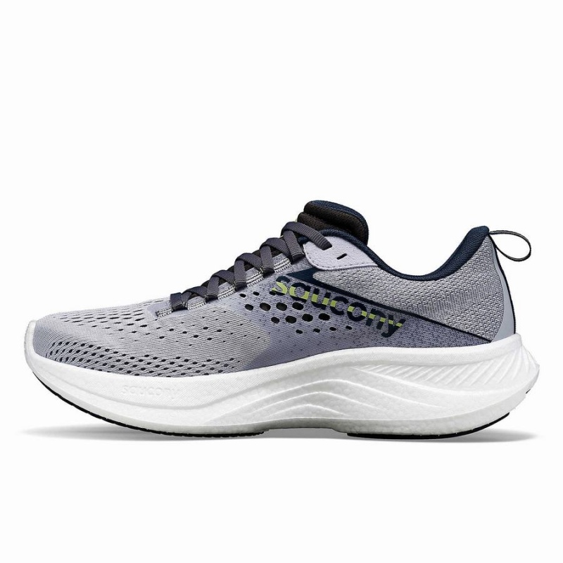 Navy Saucony Ride 17 Wide Women's Running Shoes | Philippines S12963-X84