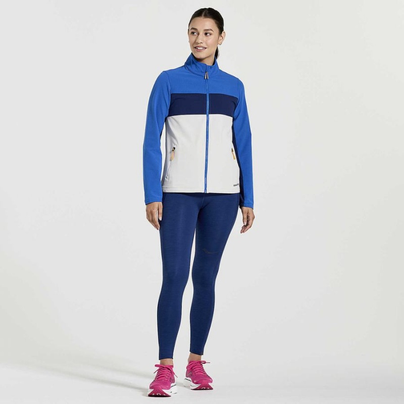 Navy Saucony Solstice Women's Tight | Philippines S05297-Q62