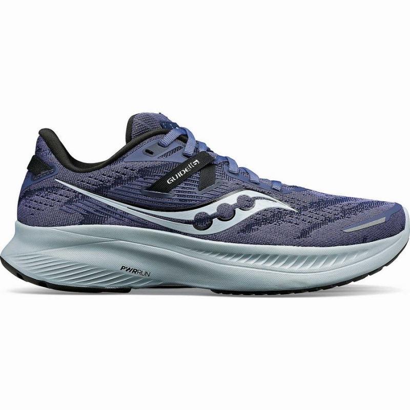 Navy / Blue Saucony Guide 16 Women\'s Running Shoes | Philippines S53129-K95