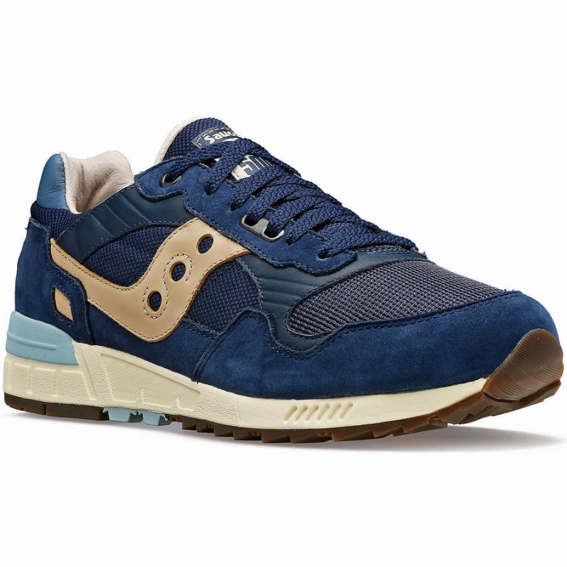 Navy / Blue Saucony Shadow 5000 Premium Men's Sneakers | Philippines S89461-W05