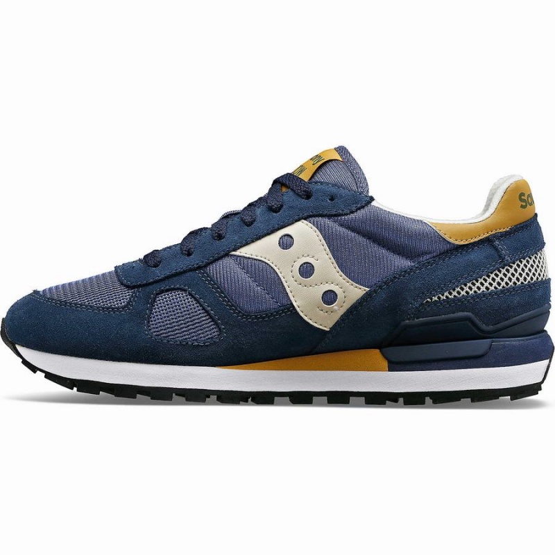 Navy / Brown Saucony Shadow Original Men's Sneakers | Philippines S27985-G81