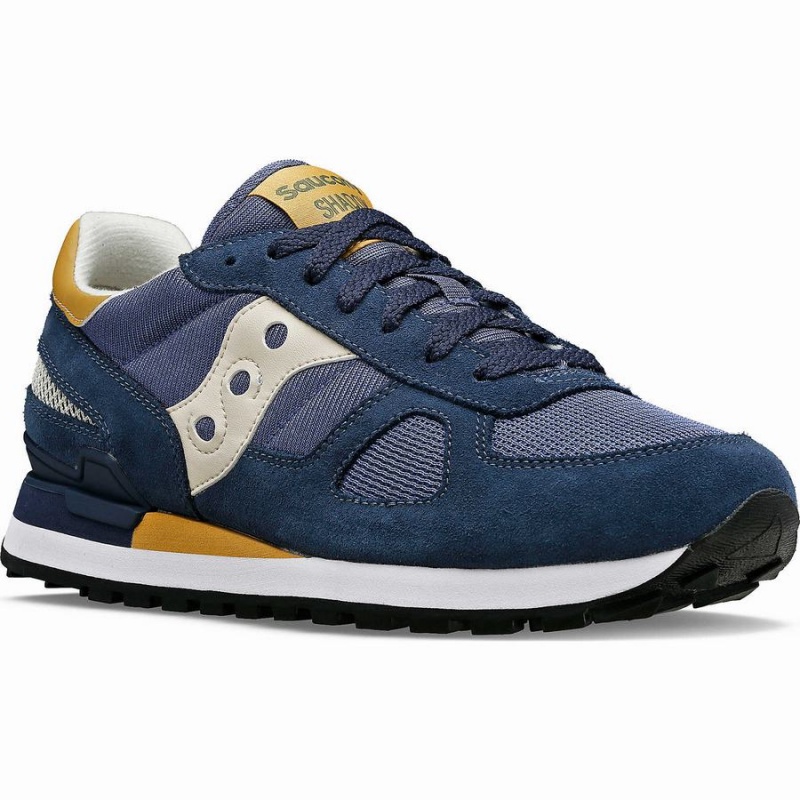 Navy / Brown Saucony Shadow Original Men's Sneakers | Philippines S27985-G81