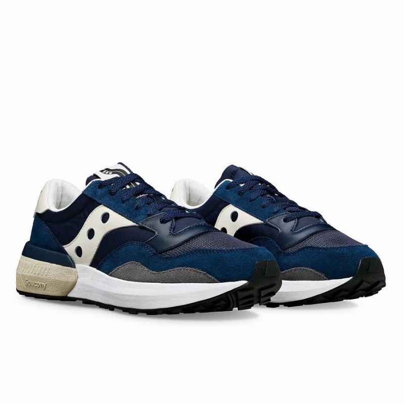 Navy / Cream Saucony Jazz NXT Men's Sneakers | Philippines S27163-C48