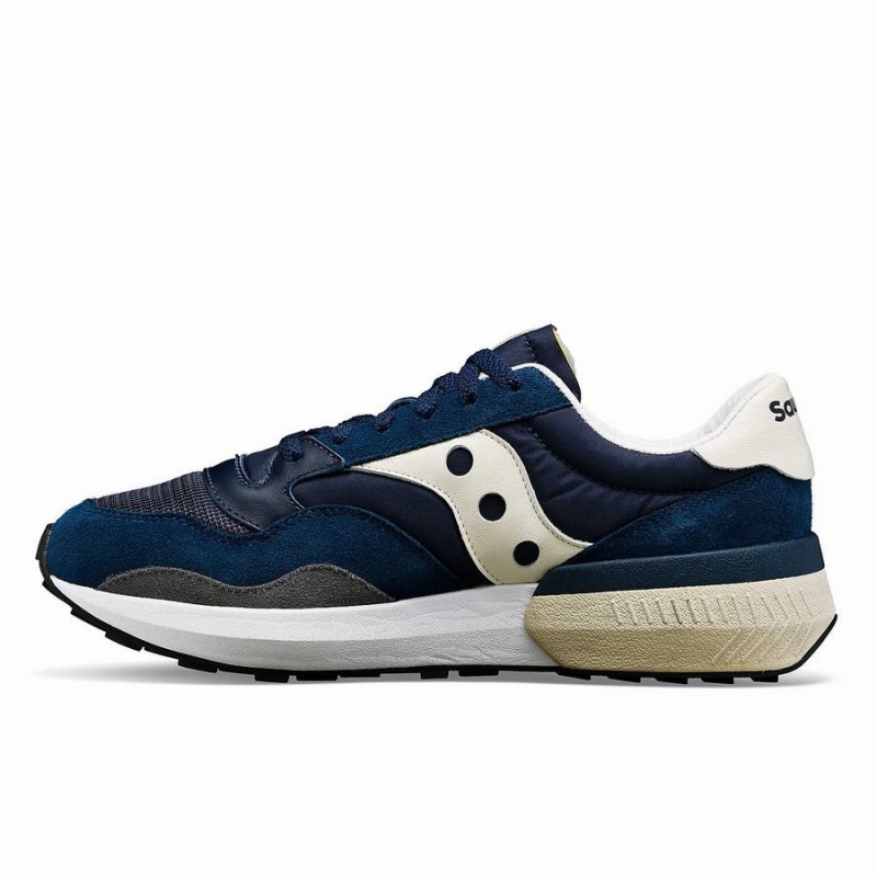 Navy / Cream Saucony Jazz NXT Men's Sneakers | Philippines S27163-C48