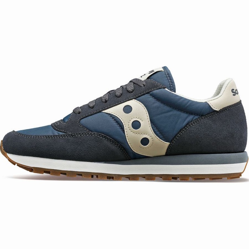 Navy / Cream Saucony Jazz Original Men's Sneakers | Philippines S17820-X68