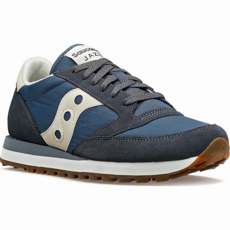 Navy / Cream Saucony Jazz Original Men's Sneakers | Philippines S17820-X68