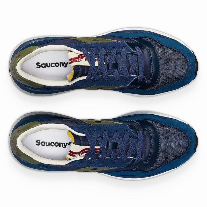 Navy / Green Saucony Jazz NXT Men's Sneakers | Philippines S45283-X51