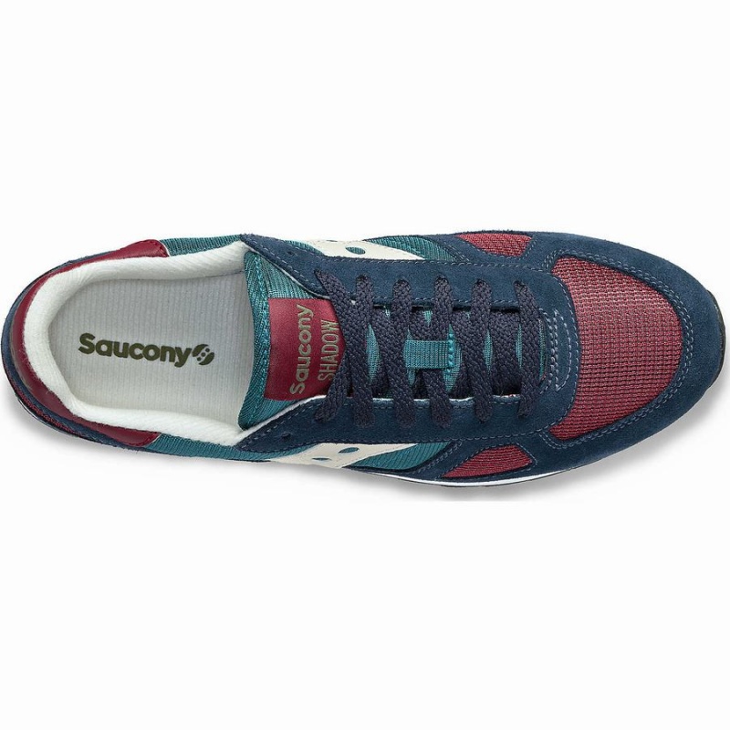 Navy / Green Saucony Shadow Original Men's Sneakers | Philippines S58734-J13