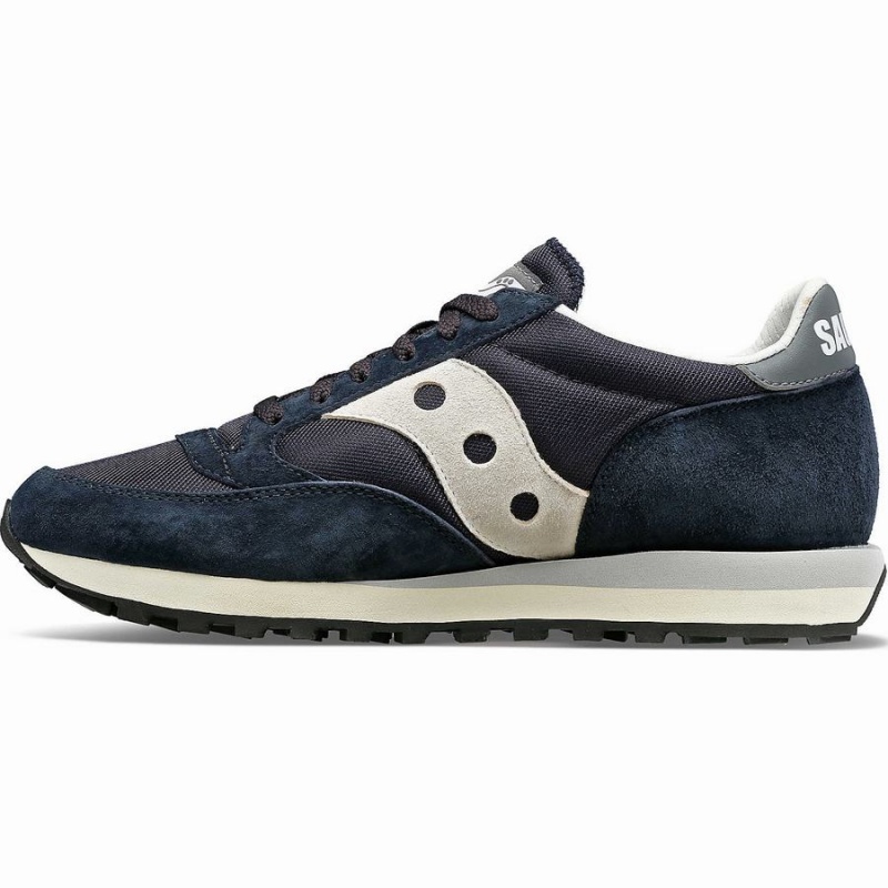 Navy / Grey Saucony Jazz 81 Men's Sneakers | Philippines S72439-R91